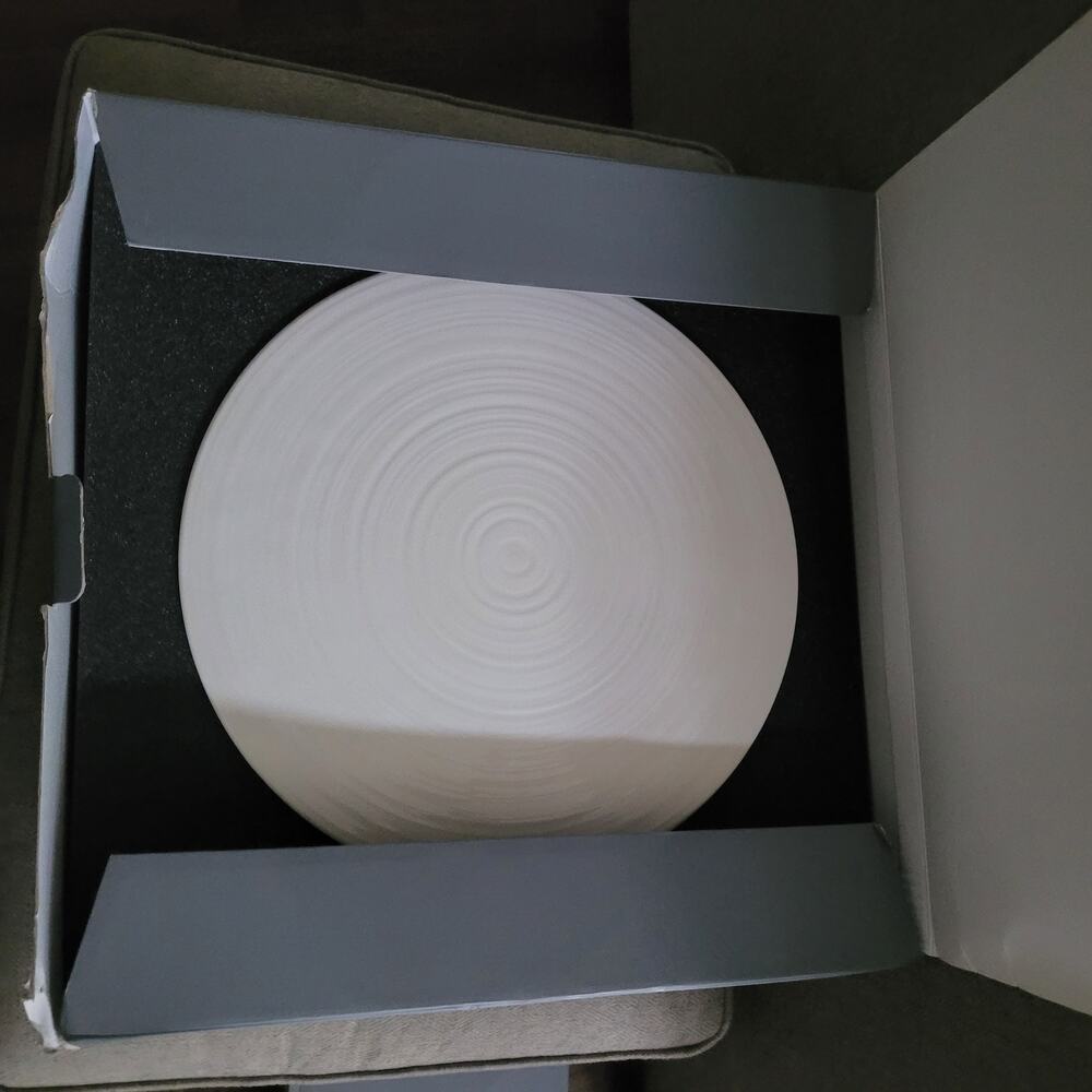 aerin allette serving ceramic pedestal 15"
